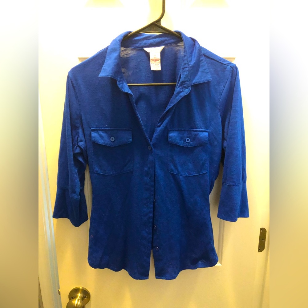 Blue blouse